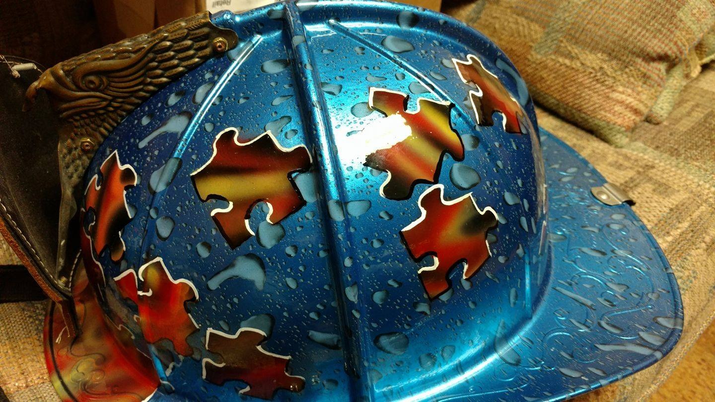 Custom Helmets 4 Autism helmet 10