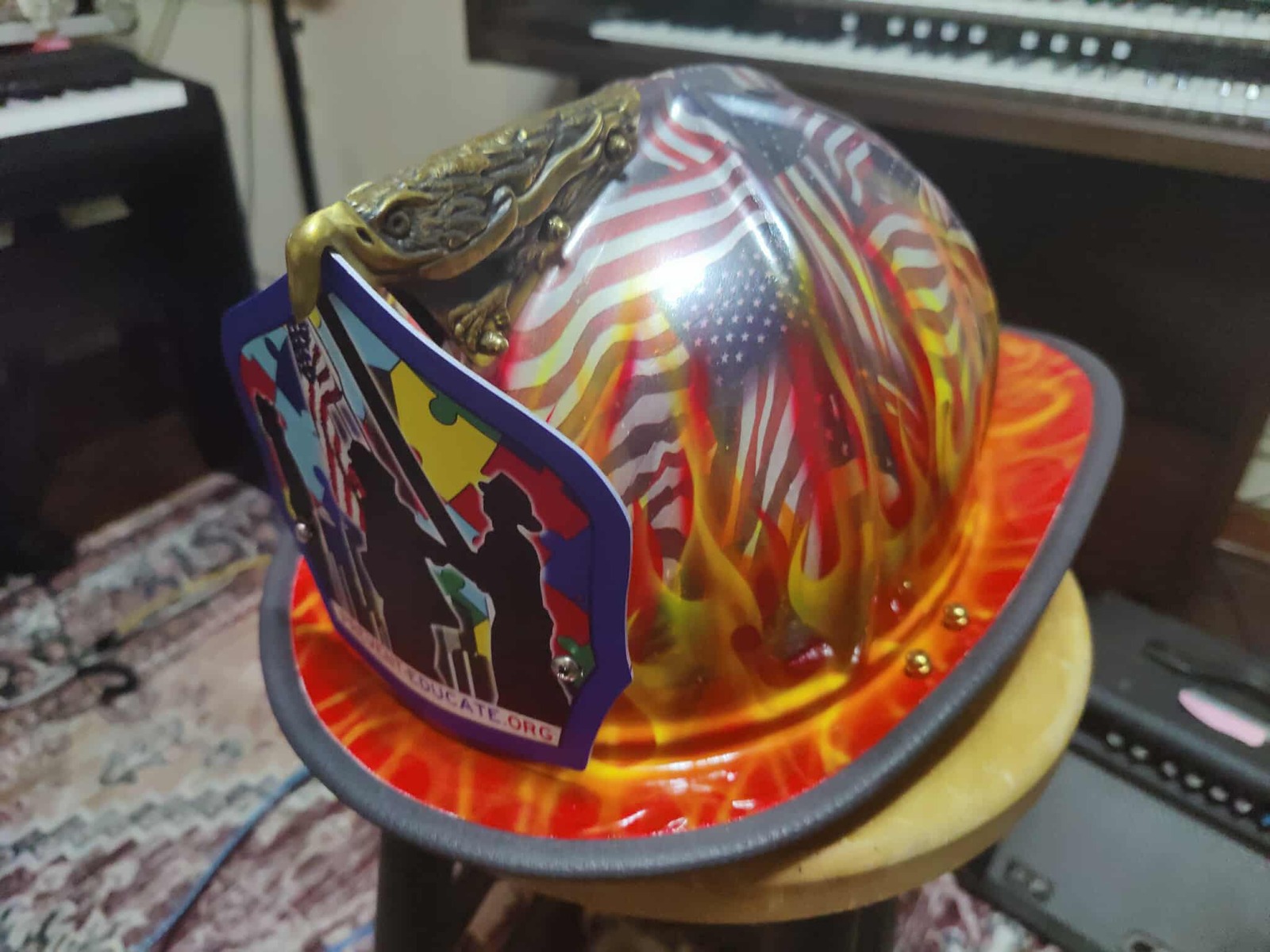Custom Helmets 4 Autism helmet 2